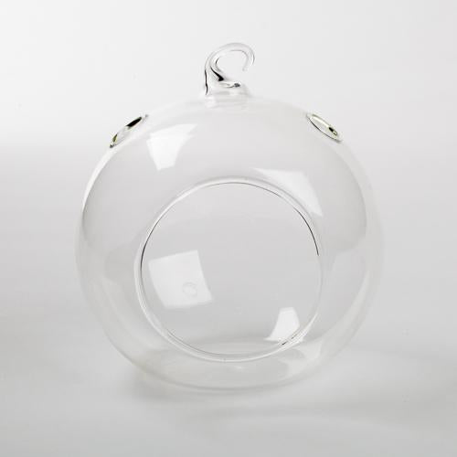 Eastland 4" Hanging Glass Tealight Holder with One Hook