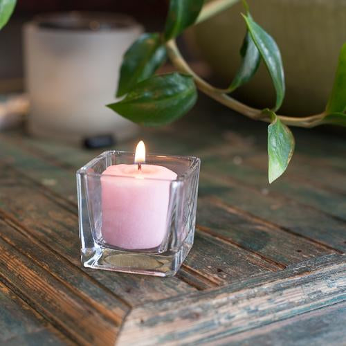 richland votive candles pink gardenia scented 10 hour set of 144