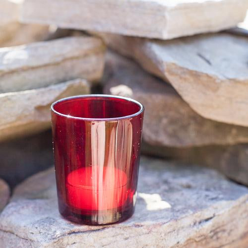 Eastland Votive Holder Red Set of 12