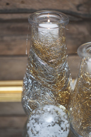 Richland Teardrop Vase & Tealight  Holder – Large Set of 12