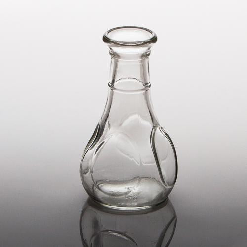 Richland Glass Bud Vase Clear Round Perfume 4.5 Set of 36 - Quick
