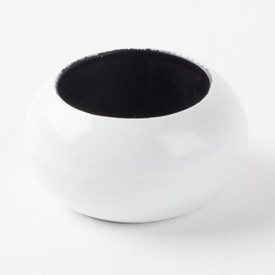 Richland Napkin Ring 2.3" White Set of 4