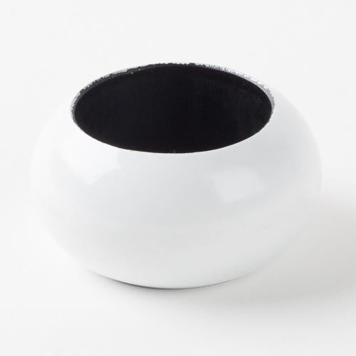 Richland Napkin Ring 2.3" White Set of 24 - thumbnail number 1