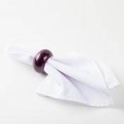 Richland Napkin Ring 2.3" Eggplant Set of 24 - thumbnail number 3