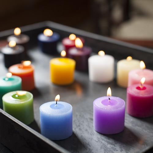 Set of 288 Assorted 10 Hour Unscented Richland Votive Candles