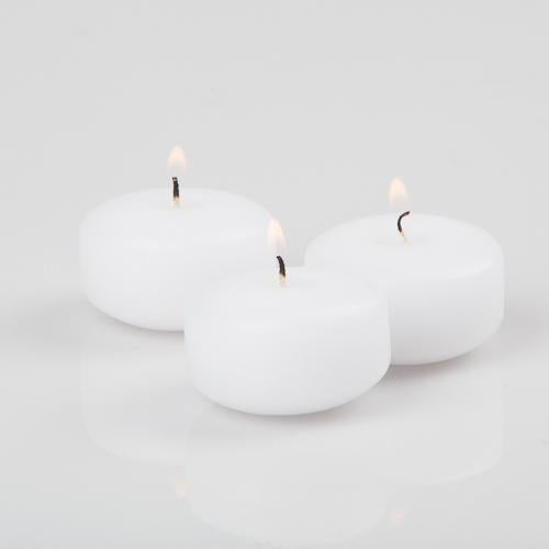 Small 2 floating heart candles