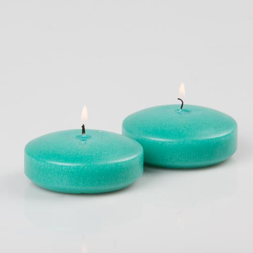 Richland Floating Candles 3" Aqua Green Set of 72