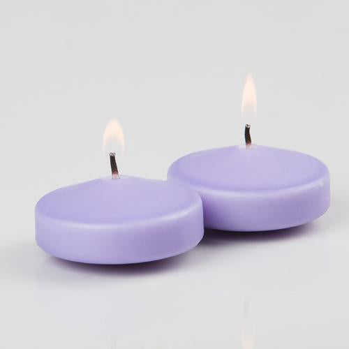 Richland Floating Candles 3" Lavender Set of 72