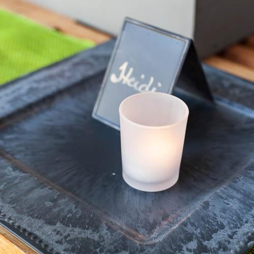 Eastland Grande Votive Candle Holder Frosted Set of 288