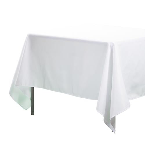 Richland Square Tablecloth 70"x70" White Set of 10