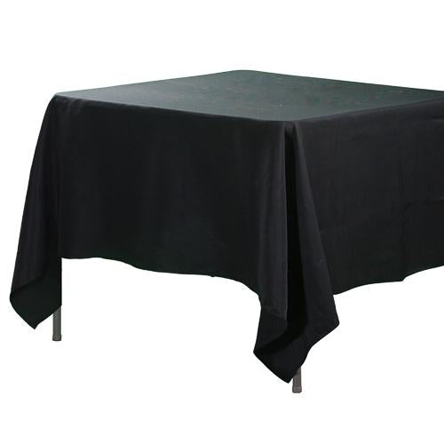 Richland Square Tablecloth 70"x70" Black