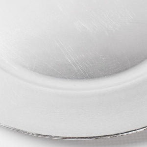 richland plain charger plate 13 silver set of 12