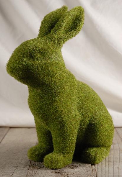 Moss Covered Bunny 12in