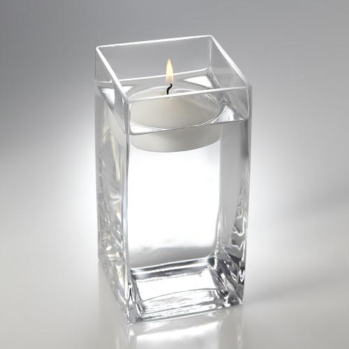 Eastland Square Floating Candle Holder 8"