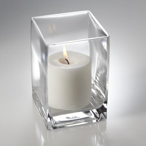 Eastland Square Pillar Candle Holder 6"