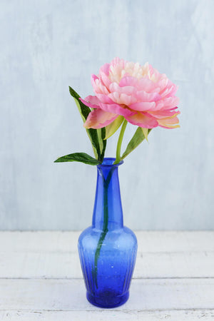 12 Pink & Mauve Peony Flowers