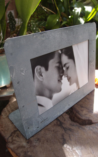 Zinc Table Number Frame - thumbnail number 1