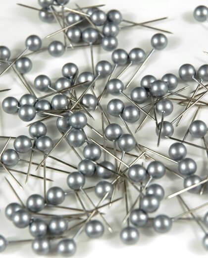 Silver Pearl Top Pixie Pins Pack of 100 - Quick Candles