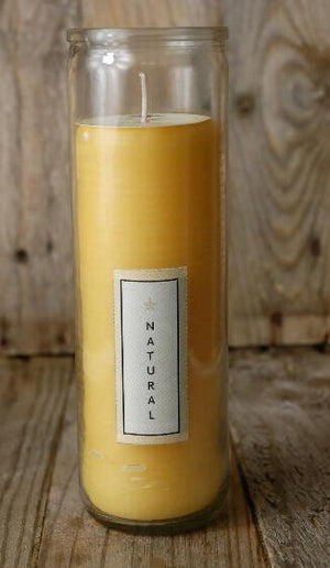 pure beeswax sanctuary glass candle 8