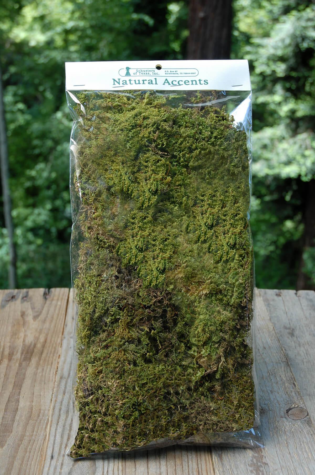 Natural Sheet Moss 2oz Bag by Quick Candles