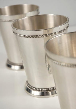 Mint Julep Cup 4" Silver Plated
