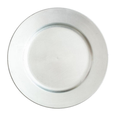 Richland Plain Charger Plate 13" Silver - thumbnail number 1