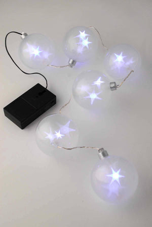starsphere led battery operated string lights 2 75ft