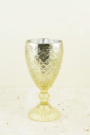 Kingston Gold Compote Vase