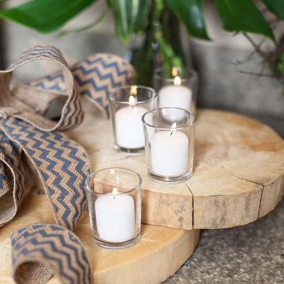 Richland Votive Candles White Fresh Laundry Scented 10 Hour Set of 72